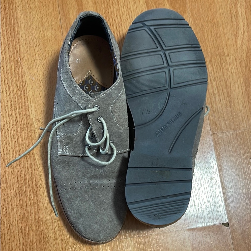 Ben Sherman Gray Oxford Shoes